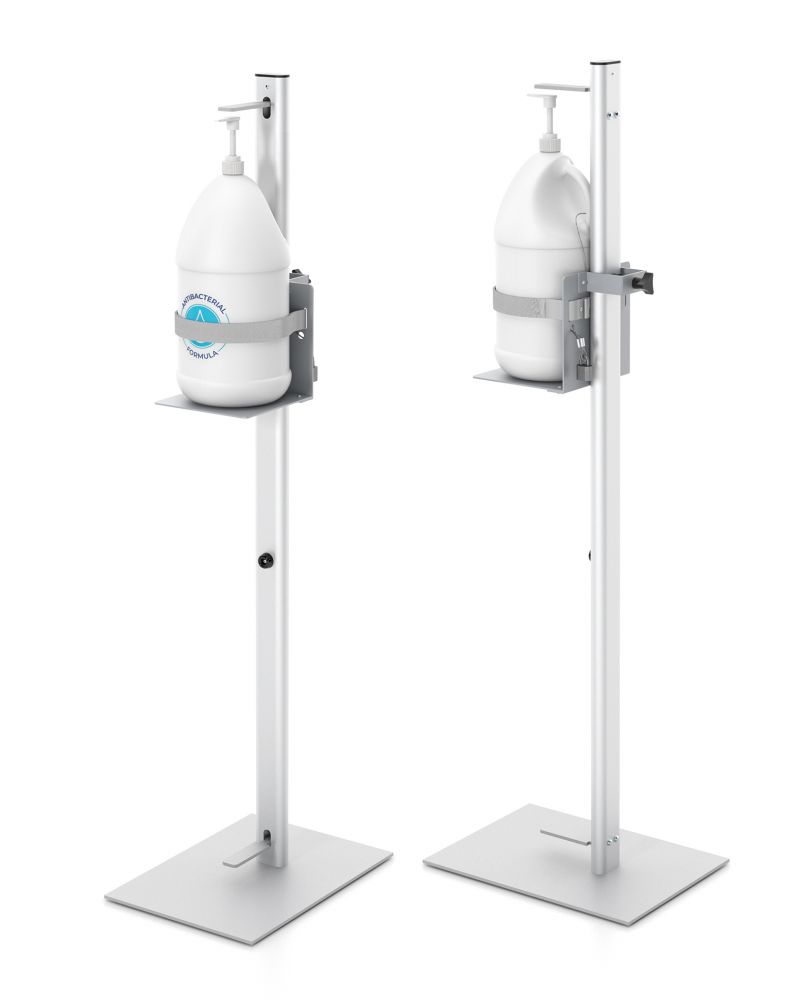 Testrite Visual | Foot Operated Hand Sanitizer Dispenser Stand